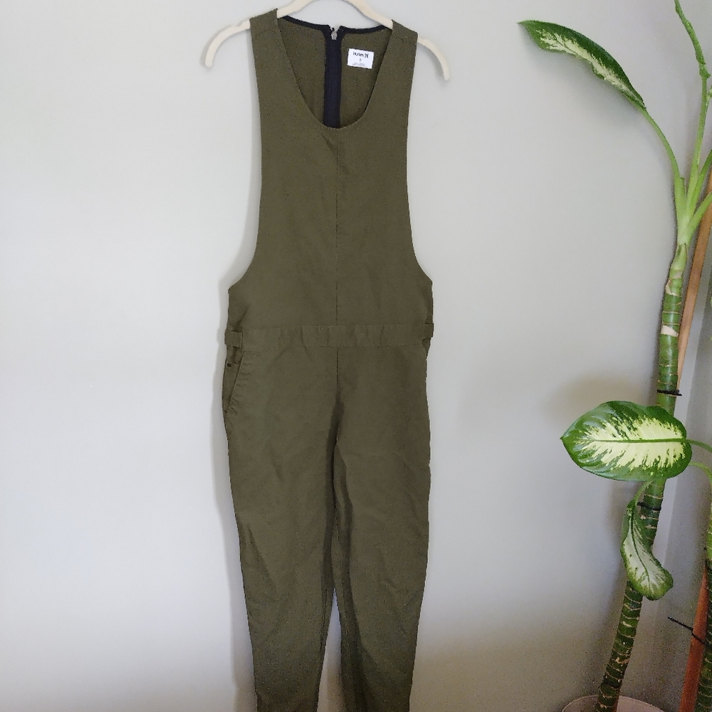 Green Hurley Modernist Jumpsuit Women's Size Small - Picture 5 of 10